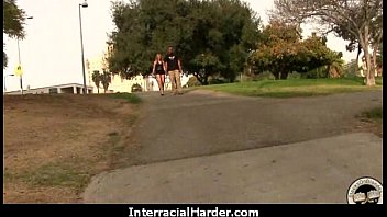 Preview 1 of With Ghost - Amateur milf having interracial sex at home 6