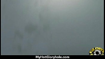 Preview 1 of Shemale Com Dois Shemale - Ebony backs her booty all the way to the gloryhole 11