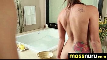 Preview 1 of Fifting Standing - Lucky Client gets a Full Service Massage 23