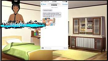 Preview 2 of Httpporno Xxxcom - Milfy Cummy - Exercising with Amanda and getting my dick jerked off