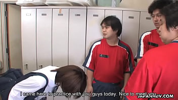 Preview 2 of Aku Sange Di Perkosa Mamah - Soccer players will not go easy on her