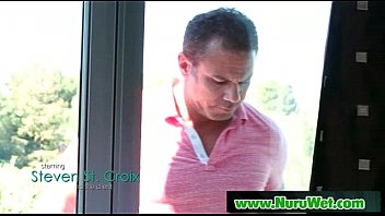 Preview 1 of Tied With The Fuck Beauty - Slippery Nuru Massage And Happy Ending Sex Video 20