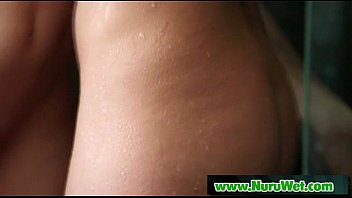 Preview 3 of Wake Mom Sleep - Slippery Nuru Massage And Happy Ending Sex Video 04