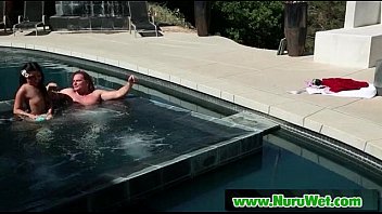 Preview 3 of Nerds Fucking - Slippery Nuru Massage And Happy Ending Sex Video 10