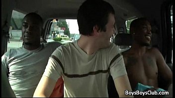 Preview 2 of Bokep Lagi Tdur - Blacks On Boys - Interracial Action Sex Gay Dick Sucking 12