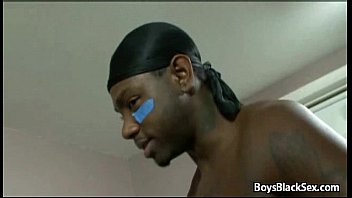 Preview 1 of Pencinta Mature - Blacks On Boys - Bareback Gay Hardcore Fuck Video 11