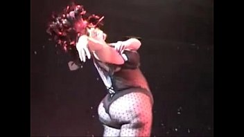 Preview 4 of Fake Boy Ass - perfect nordic western blonde bbw in masked burlesque dance from