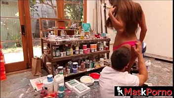 Preview 1 of Japanese Mom Milk8 - Pareja de jovenes con cuerpos perfectos follando