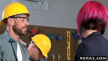 Preview 1 of Xxx Come Vedeo - Big boobs boss Anna Bell Peaks fucks manager in her office