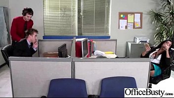 Preview 2 of Sprek Break - Hardcore Sex Scene In Office With Slut Naughty Busty Girl (selena santana) clip-29