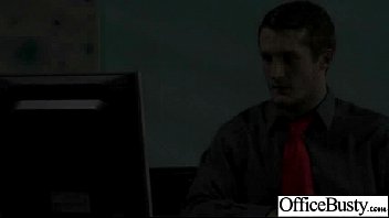 Preview 1 of Smoll Sis - Hardcore Sex Scene In Office With Slut Naughty Busty Girl (mercedes carrera) clip-25