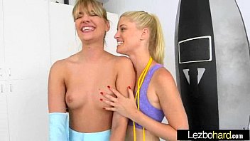 Preview 4 of British Matron - Sex Tape Sexy Lesbians Teen Girls (Charlotte Stokely &amp_ Kenna James) clip-10