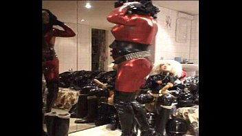 Preview 1 of Dildo Forced Rape Throat - RetroRoxinaInRedAndBlack270207