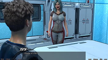 Preview 1 of Pain Crying Porn - Stranded In Space #135 - Fucking Ex-Stripper Till She Cums Hard