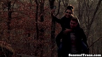 Preview 1 of Xxx Videos Niv - Latina shemale blown and fucked by male