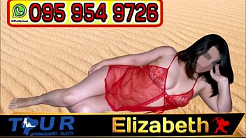 Preview 1 of Bi Slikt Sperma - Tour Chonguero Quito. Modelo Elizabeth. Los tres platos con una puta ecuatoriana