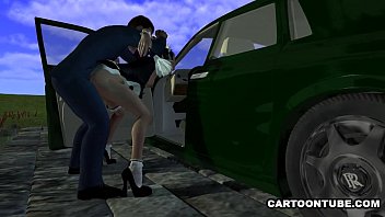 Preview 4 of Xxx Xoxoxo - Busty 3D cartoon maid getting fingered and fucked