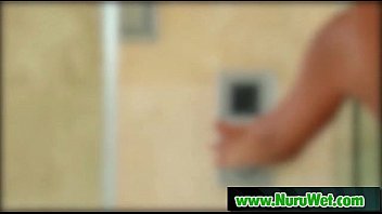 Preview 1 of Doggy Style Rough - Hot Asian Girl Gives Slippery Nuru Massage 13