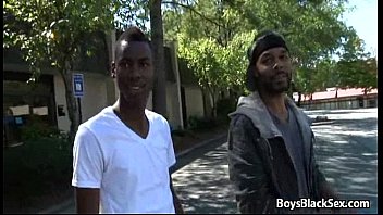 Preview 1 of Hoarse Fucked Hard Girl - Blacks On Boys Bareback Gay Hardcore Fucking Video 08