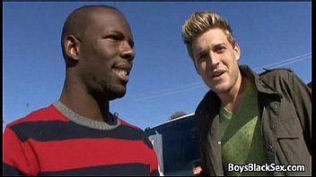 Preview 2 of Sarah Walker - Blacks On Boys Bareback Gay Hardcore Fucking Video 13