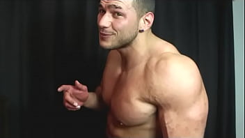Preview 2 of Old Woman Manstru - Cum Covered Sweaty Muscle Hunk