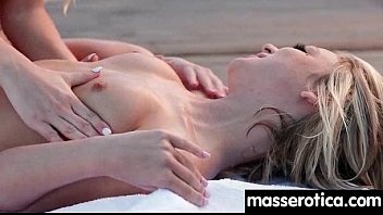 Preview 2 of Ovary Massages With Brother - Gorgeous masseuse explores the body of a sexy lesbian beauty 6
