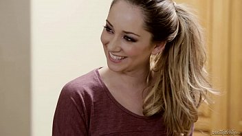 Preview 2 of Blonde Yong Teacher - Remy LaCroix gets assfucked by her BFF&#039_s husband