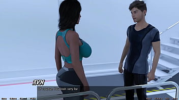 Preview 1 of Gay Nylons8 - Stranded In Space #136 - Planning Fucks With Hot Busty Indian Milf