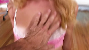 Preview 2 of Berazzers Pornhub - ALLY WINTERS Cute 19 YO Blonde POV Huge Cock Blowjob and Cum Swallow