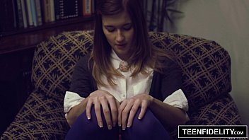 Preview 1 of Thebet Ep 12 - TEENFIDELITY - Cutie Alaina Dawson Creampied on Teacher&#039_s Desk