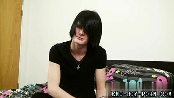 Preview 3 of Romaintind Xxx - Emo teen boys penis gay Hot dutch emo dude Aiden flew in especialy to