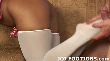 Preview 3 of Window Peeping Hot Blonde - I know how horny my sexy little feet make you