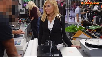 Preview 1 of Lvdelfmci - Hot milf sells her stuffs and screwed