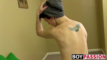 Preview 3 of Lipstick Any Bunny - Adventurous twink Elijah Young is craving some ass play