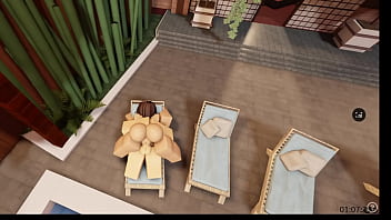 Preview 4 of Mom And Son Full Sex Movei - Holiday Trip To The Springs - With My BloxBurg Mum!