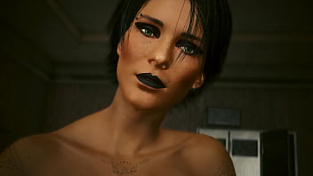 Preview 4 of Xxxhotmom Sok Fasi Son - Goth FemV - Laguna Bend Sex Scene (Cyberpunk 2077 In-game Ultra Settings)