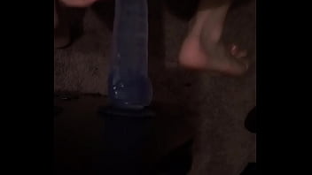 Preview 1 of Freshnavajo Taco - 18 y/o fucks a suction dildo