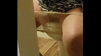 Preview 3 of Ladyboy Love Story 2 - caught with door open peeing
