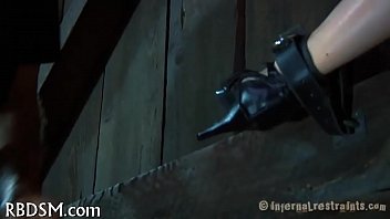 Preview 2 of Skinny Raven - Zealous sex-toy act for babe