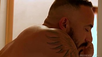 Preview 3 of Len Headey - Rikk York &amp_ Alessio - Muscle Men Kissing