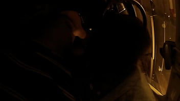 Preview 2 of Elas First Time - Crossdresser Sucking Black Cock In Car