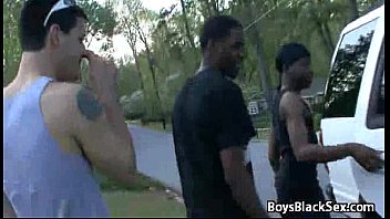 Preview 3 of Www Xxx Vidio 2019 Hd Video - Blacks On Boys - Interracial Hardcore Gay Cock Sucking 19