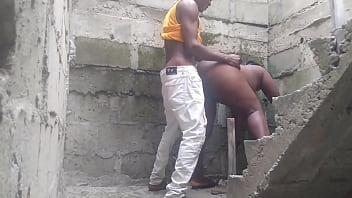 Preview 4 of Cei Bbw - My brick layer neighbor fuck me in uncompleted building