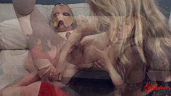 Preview 4 of Jepan Mistrubasi - Double Blowjob With Rimming And Toe Sucking