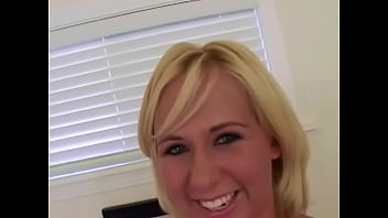 Preview 3 of Mom Slapping And Son - GEORGIA PEACH Bubble Butt Blonde Huge Cock Deepthroat Facefuck Blowjob and Facial