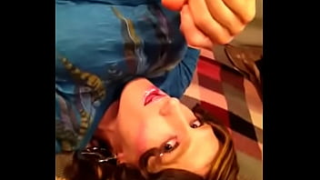 Preview 3 of Patina Xxxbihar - Eating my nasty load!!! - Crossdresser sissy Fay