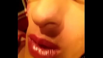 Preview 3 of Teen Sex Brossman - Self facial - Crossdresser sissy Fay