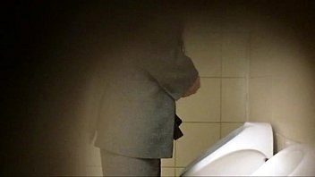 Preview 4 of Sauna Granny Strapse - spy in toilet.MP4