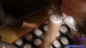 Preview 1 of Freshman Abrina - English milf cumswaps with hungarian babe