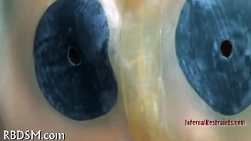 Preview 1 of Horny Woboydys - Wild bounding of babe&#039_s sexy jugs